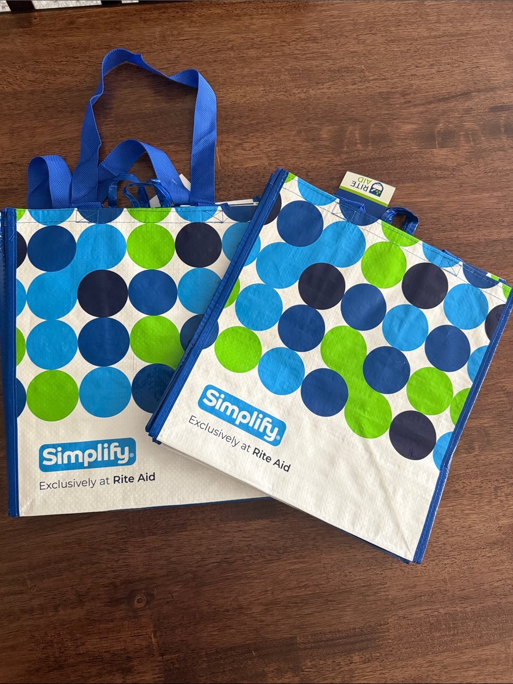 6 Reusable Rite Aid Tote Bags
